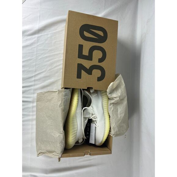 Adidas Yeezy Boost 350 V2 Low Cream White / Triple White Size 11.5 CP9366 w/ Box main image 11